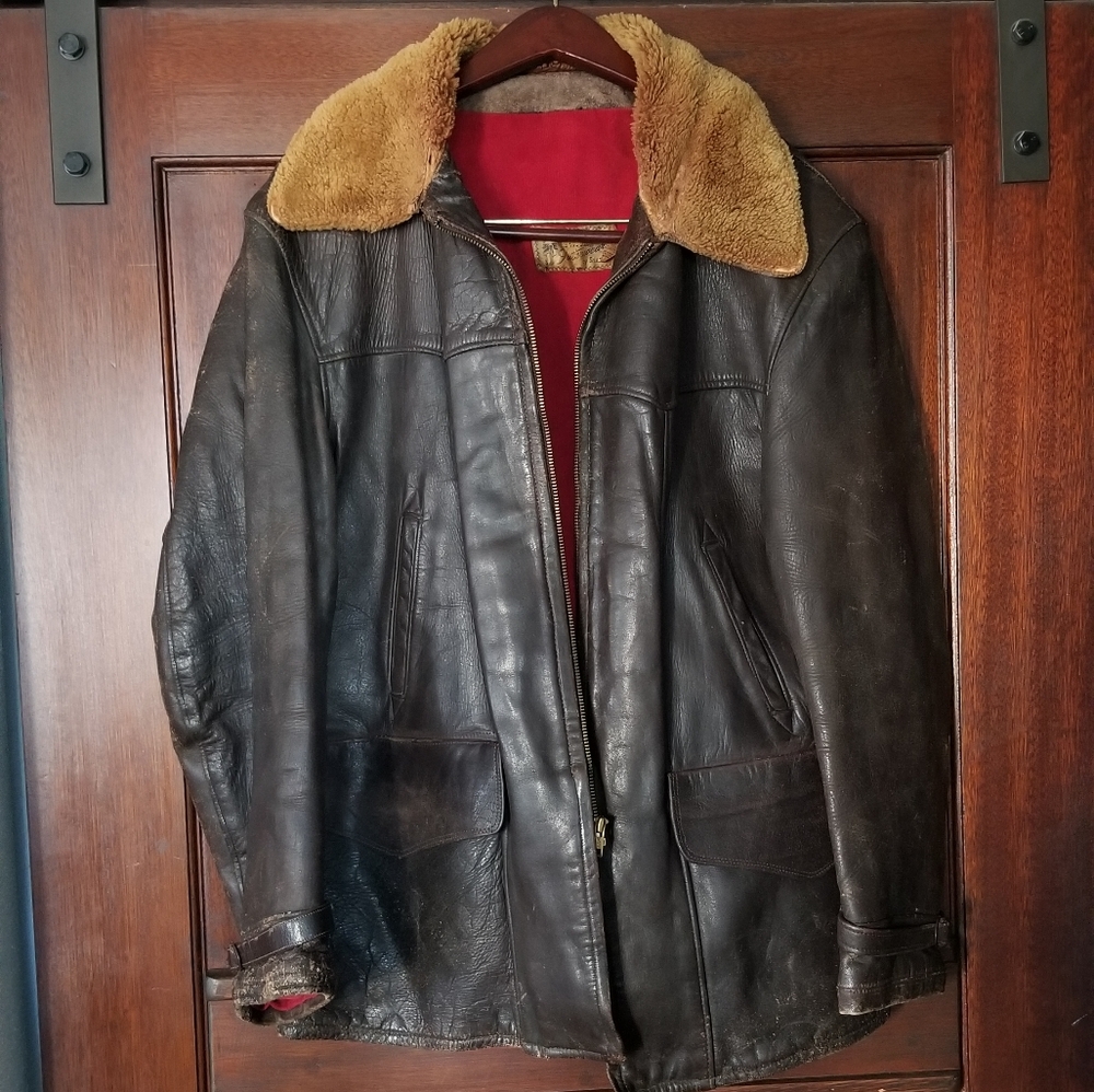 Vintage 1940s Sears Hercules Bomber Jacket